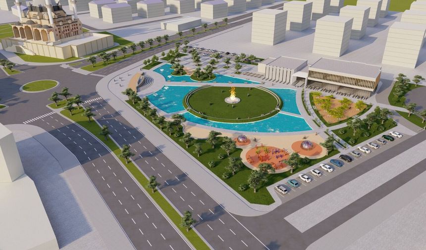 Çorum’da 20 dönümlük alanda yeni yaşam alanı kuruluyor