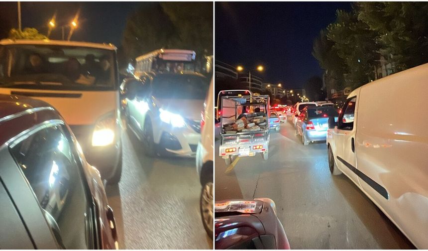 Çorum’da Trafik Çilesi! Sürücüler İsyan Etti