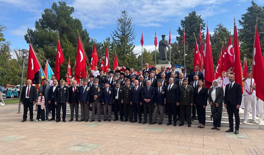 Çorum’da 19 Eylül Gaziler Günü Törenle Kutlandı