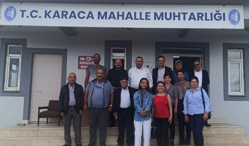 CHP Çorum İl Ve İlçe Örgütleri Sahada: Karaca Mahallesi Ziyaret Edildi