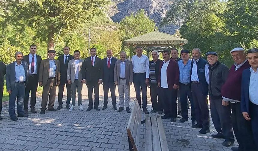 AK Parti Tokat Milletvekili Yusuf Beyazıt’tan Ortaköy Belediyesi’ne Ziyaret