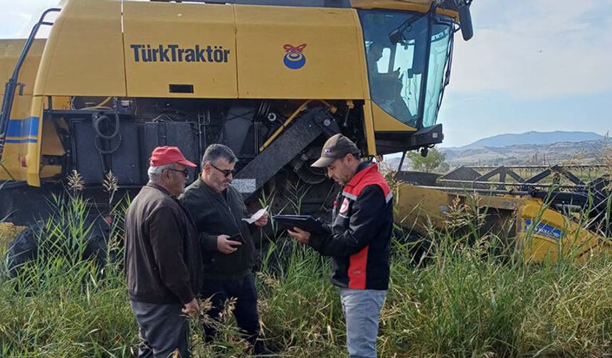 Osmancık’ta biçerdöverlere sıkı denetim