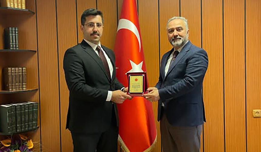 Kaymakam adayı din görevlisinden Müftü Yıldırım’a ziyaret