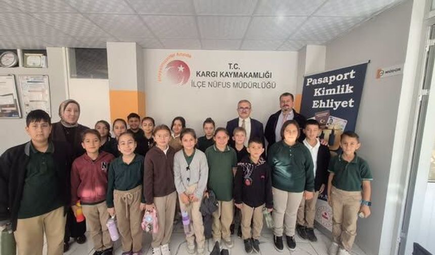 Kargı’da ders sınıftan çıktı, hayatın içine taşındı