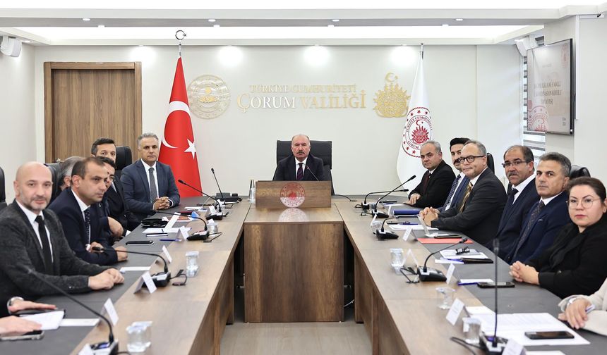 Çorum’da gençler için kritik toplantı