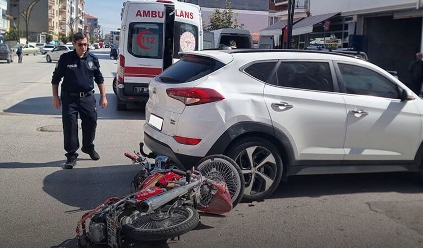 Alaca'da 3 ayrı kaza 3 yaralı