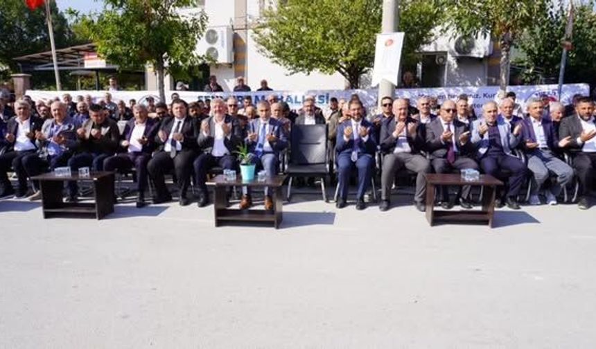 Kaymakam Duman kuran kursu temel atma törenine katıldı