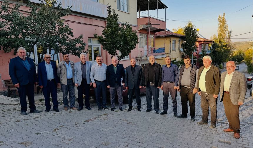 Merkez köy muhtarları sorunlarını anlattı