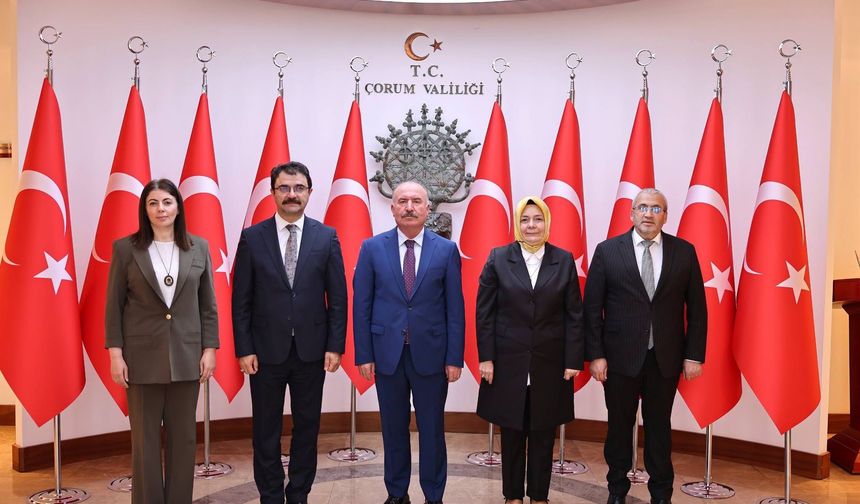 Milli Eğitim Bakan Yardımcısı Ökten Vali Çalgan’ı ziyaret etti