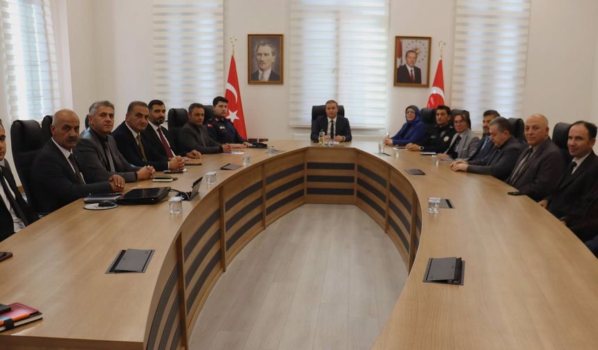 İlçe İdare Şube başkanları toplandı