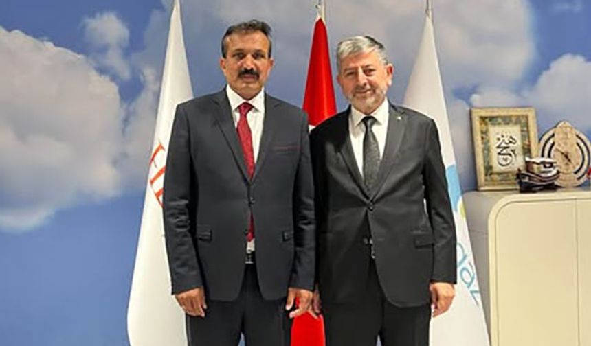 Başkan Torun ve AK Parti ilçe teşkilatından ÇorumGaz ziyareti