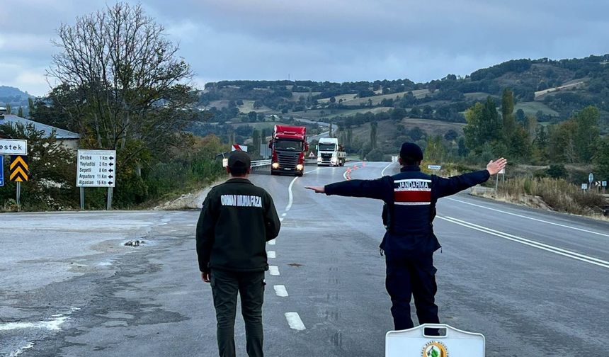 Orman İşletme orman suçuna karşı7/24 görevde