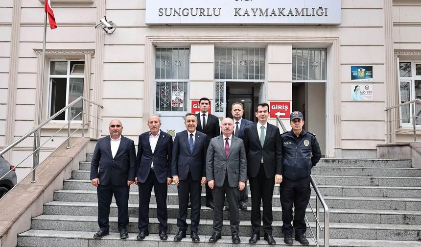 Sungurlu OSB yönetim kurulu firma taleplerini görüştü