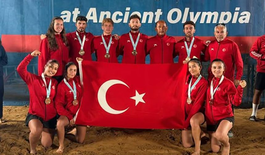Sporcumuz Avrupa şampiyonasında rüzgar gibi esti