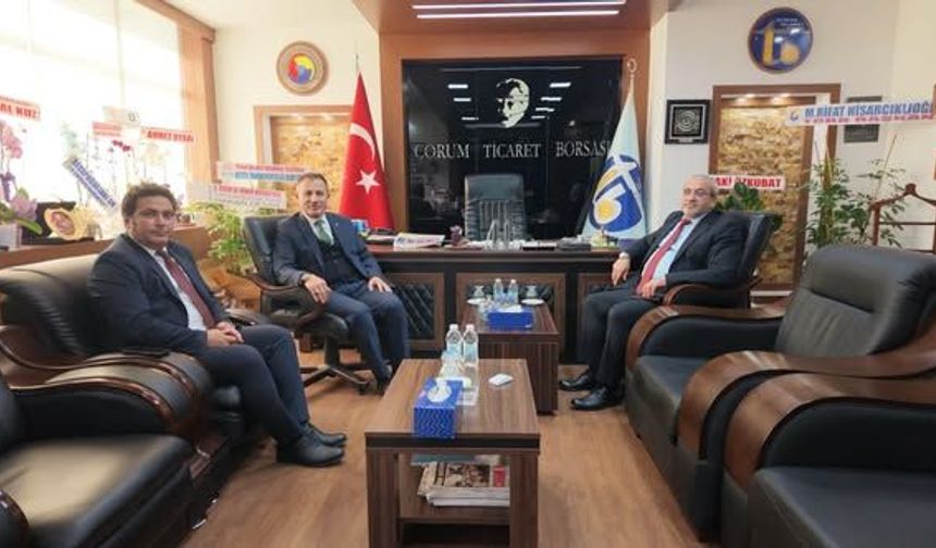 Milli Eğitim’den Ticaret Borsası’na hayırlı olsun ziyareti