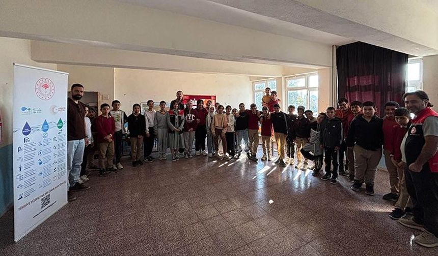 Köy okullarında su verimliliği eğitimi