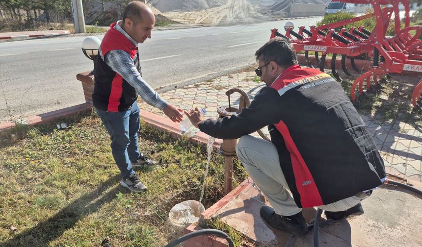 Su kaynaklarının korunması için nitrat ölçümü yapıldı