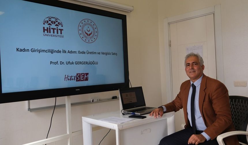 Kadınlar çevrim içi eğitimle girişimciliğe özendiriliyor
