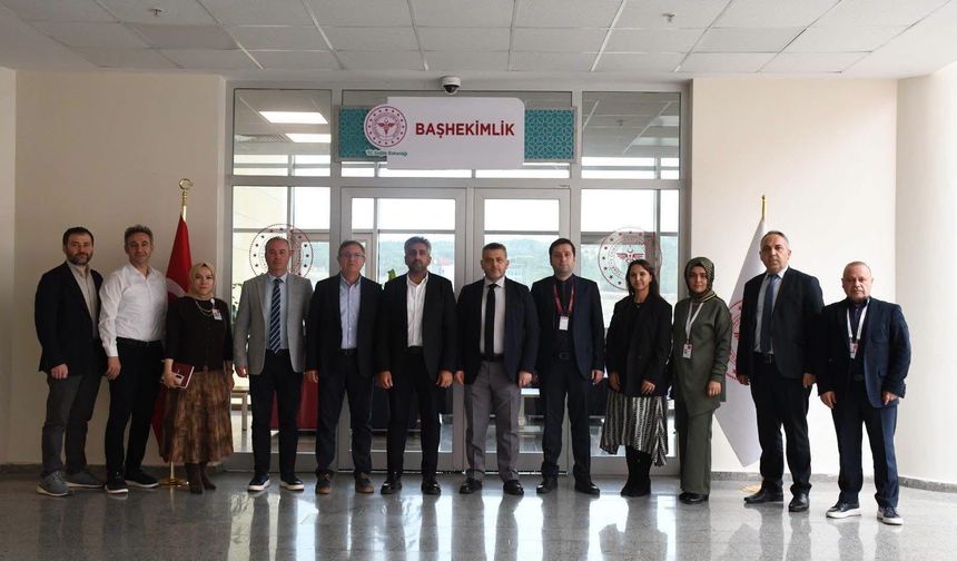Erol Olçok Eğitim ve Araştırma Hastanesinin sağlık hizmetleri değerlendirildi