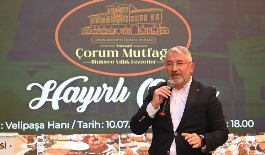 Çorum’un lezzetleri İspanya’da dünyaya tanıtılacak