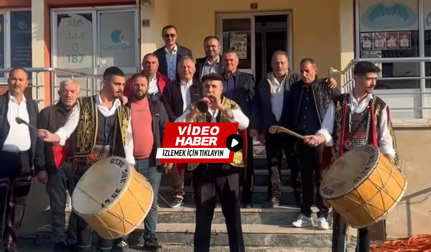Kendi çaldı kendi oynadı: Kargı'da olmayan vatandaşa hitap!