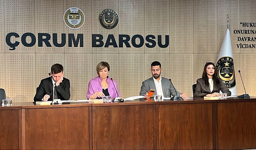 Çorum Barosu’nda seçim heyecanı: Üç aday yarışacak