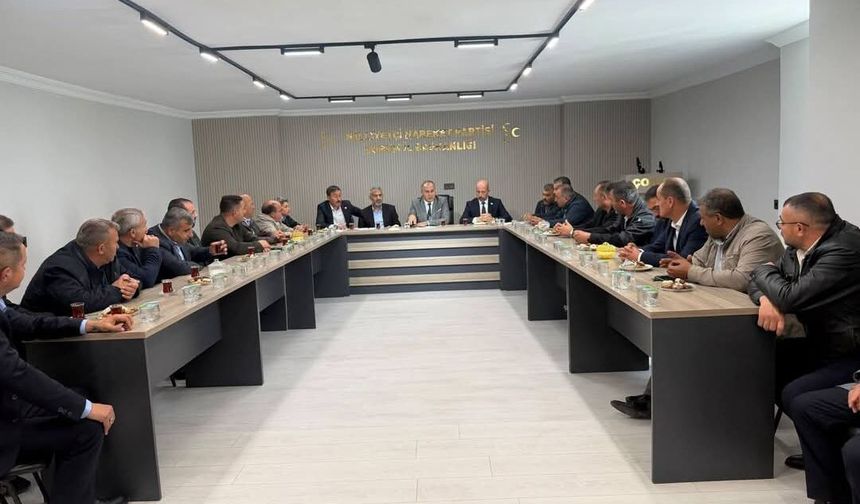 Köy Muhtarlarından Çıplak’a Hayırlı Olsun Ziyareti
