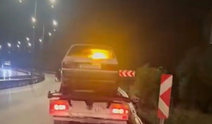Çorum’da nefes kesen kovalamaca! Araçtan çıkanlar hayrete düşürdü