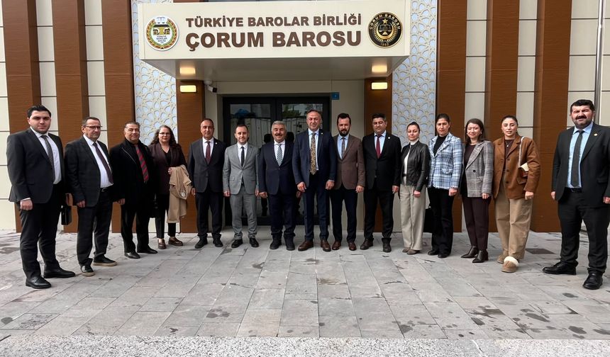 YENİ Parti’den Baro Başkanı Damar’a kutlama ziyareti