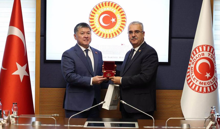 Ahlatcı, Moğolistan heyetiyle TBMM’de bir araya geldi