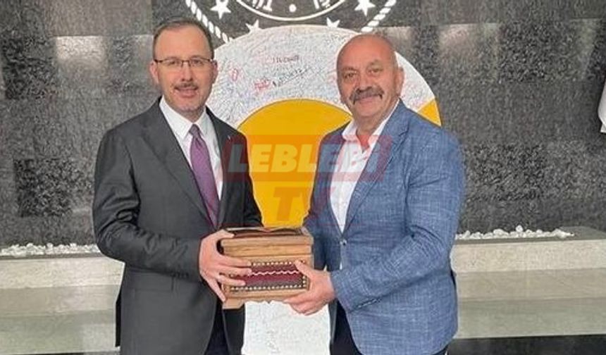 İsbir’den Bakan Kasapoğlu’na Ziyaret