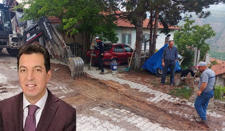 Oğuzlar Belediyesi İlçeyi Güzelleştirmeye Devam Ediyor