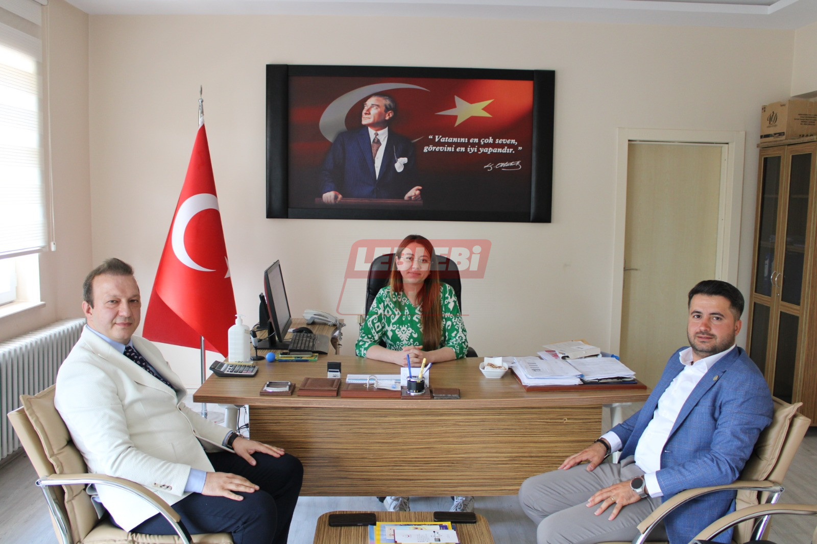 Ortaköy İlçe Devlet Hastanesi̇ Başheki̇m Veki̇li̇ Uzm.dr Cemre Zavur Kalender Zi̇yaret Foto