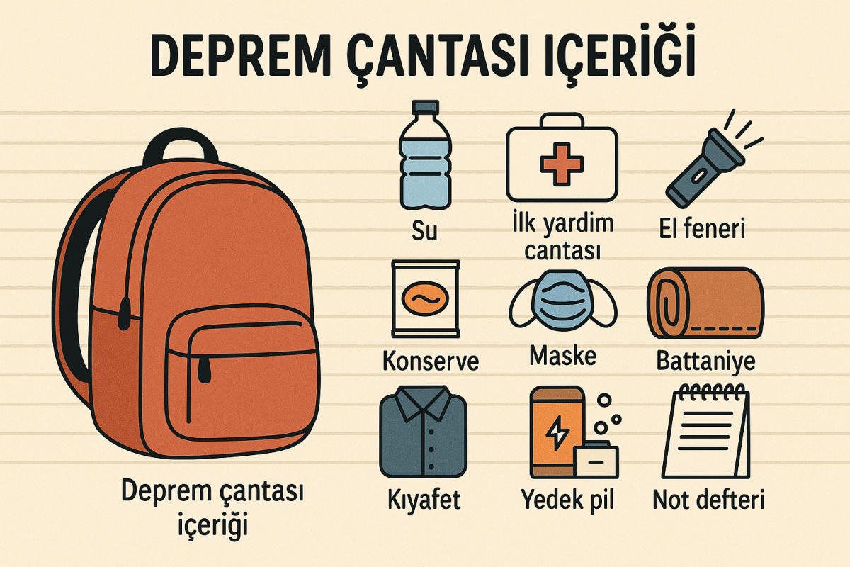 ELEKTRİK VE ALEVDEN UZAK DURUN
Kibrit, çakmak yakmayın; elektrik düğmelerine dokunmayın. Gaz sızıntısı riski olabilir.
TEKERLEKLİ SANDALYE KULLANICILARI
Tekerlekleri kilitleyin, baş ve boynunuzu koruyun. Güvenli bir pozisyonda bekleyin.
TEHLİKELİ ALANLARDAN UZAKLAŞIN
Mutfak, laboratuvar gibi yerlerde ocak ve fırınları kapatın, dökülebilecek malzemelerden uzak durun.