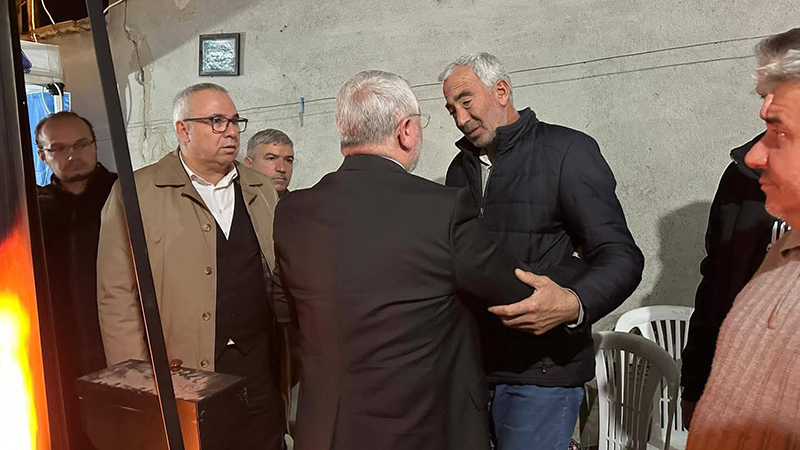 Başkan Aşgın, Şehit Ailesini Yalnız Bırakmadı (2)