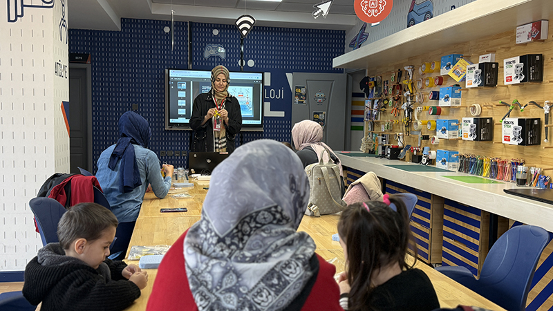 Bilim Çorum’da Veli Çocuk Etkinliğine Yoğun İlgi (2)