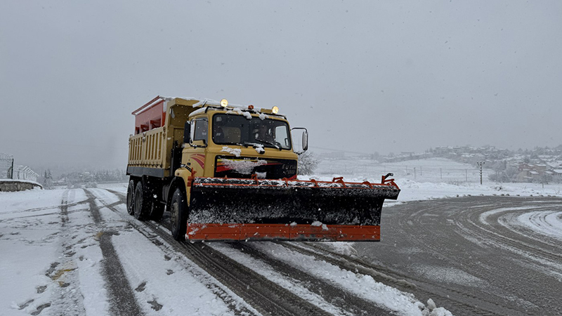 Çorum Belediyesi Karla Mücadeleye Hazır (4)