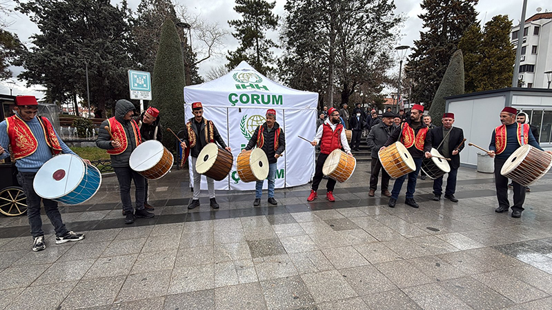 Çorum’da Davulcular Ramazan’a Hazır (1)
