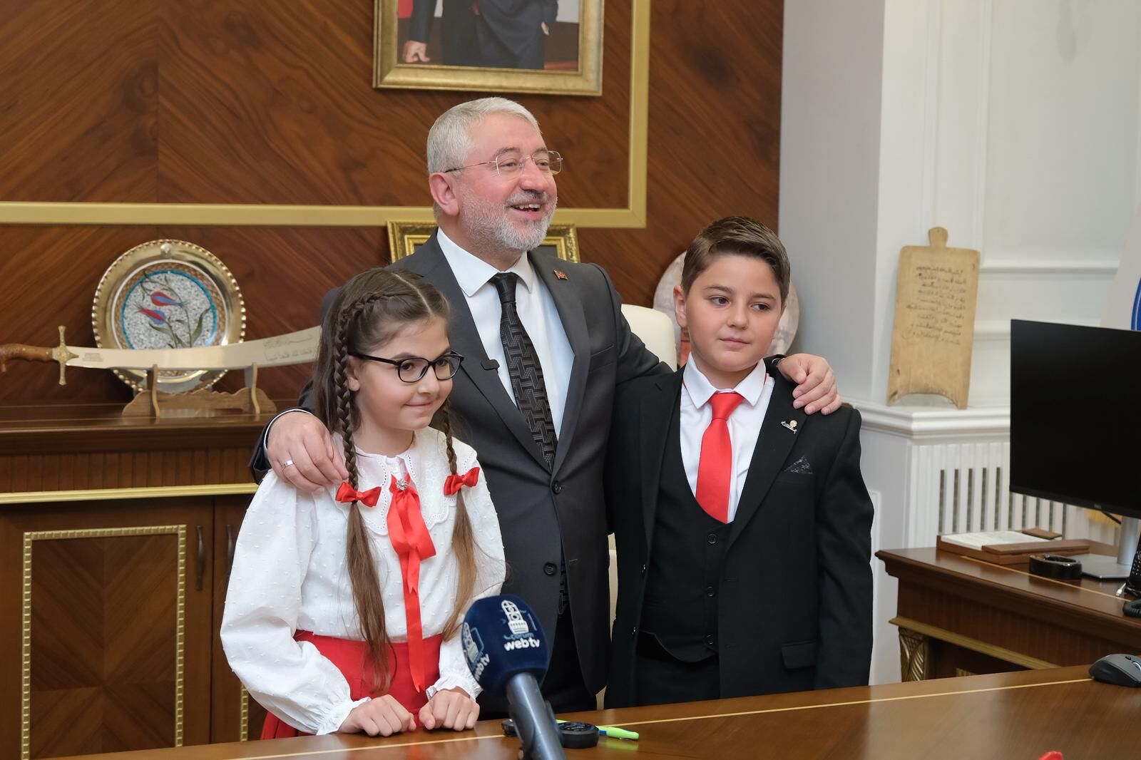 Başkanlık Koltuğu Çocuklara Emanet (8)