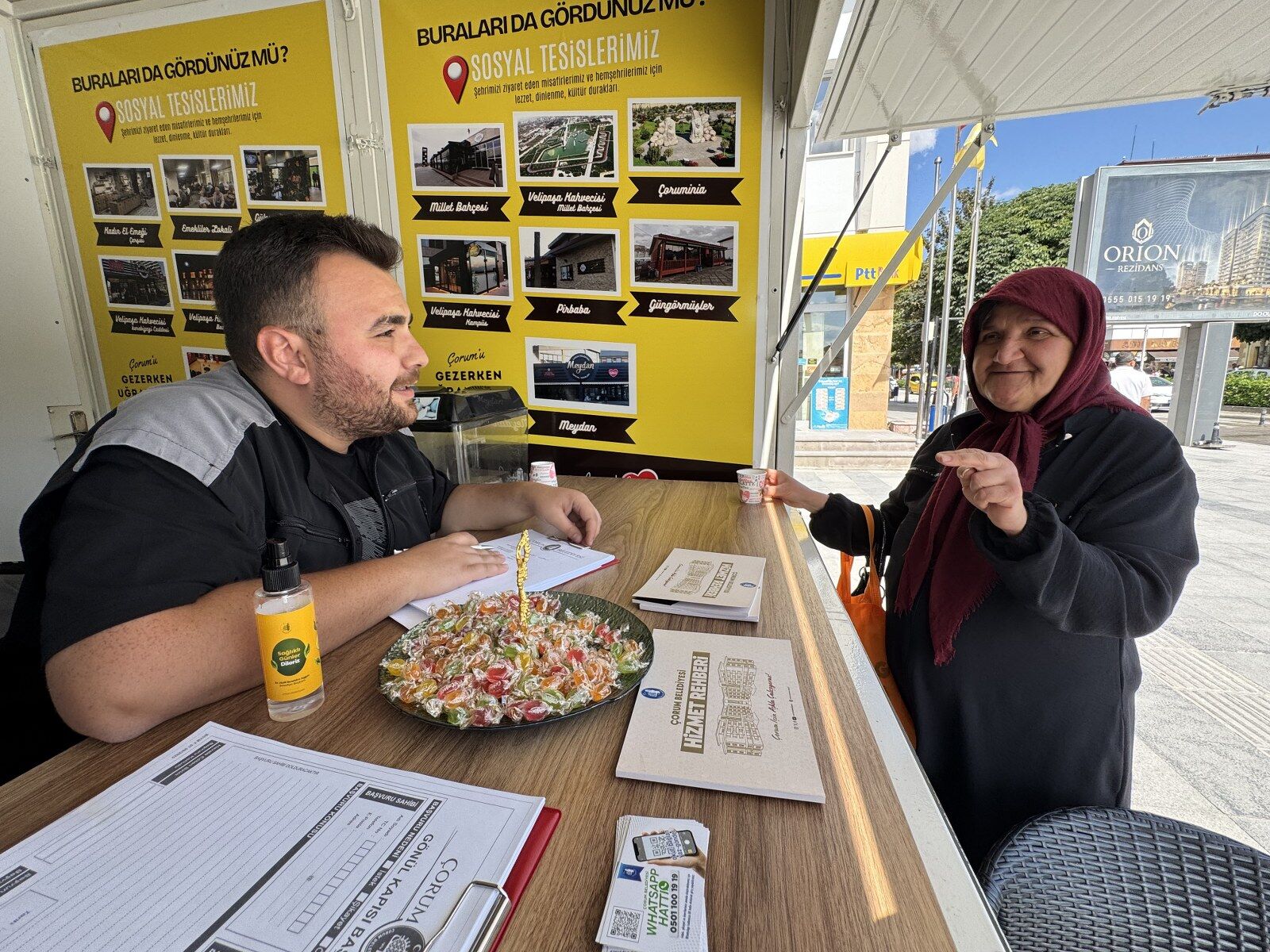 Çözüm Merkezi Noktası Saat Kulesi Önünde Kuruldu (1)
