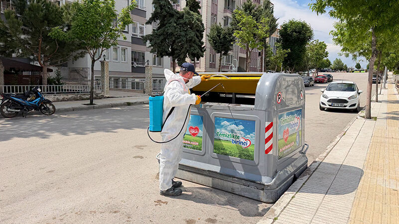 Çorum Beledi̇yesi̇ Vektörel Mücadeleyi̇ Araliksiz Sürdürüyor (4)