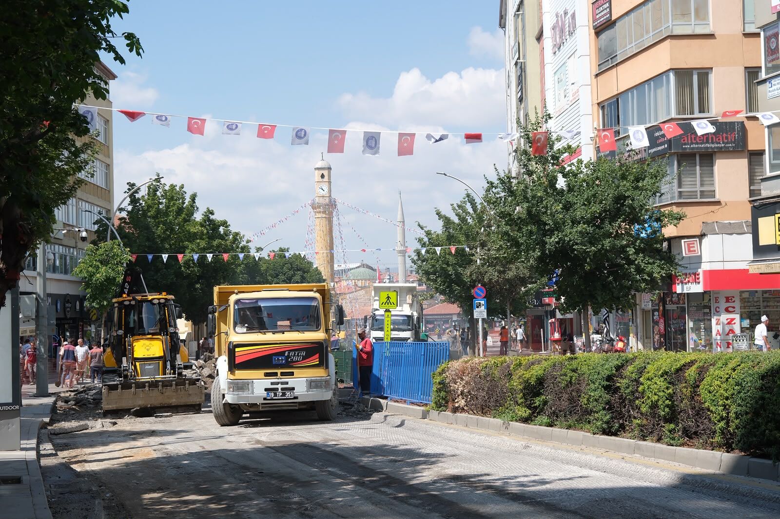 Çorum'un En İşlek Caddesi̇ Yeni̇ Çehresi̇ne Kavuşuyor (2)
