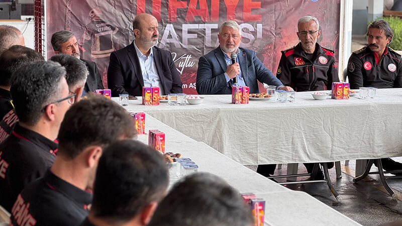Başkan Aşgin’dan Çorum İtfai̇yesi̇ne 101. Yil Zi̇yareti̇ (3)