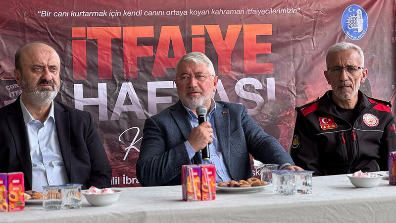 Başkan Aşgin’dan Çorum İtfai̇yesi̇ne 101. Yil Zi̇yareti̇ (9)