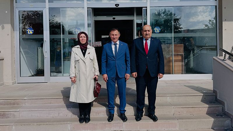 İl Genel Meclisi Başkanı Bıyık, Ticaret Borsası Başkanı Kaya’yı ziyaret etti