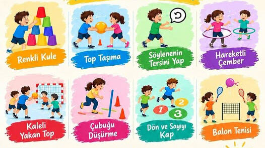 Çocuklar oynayarak öğrenecek