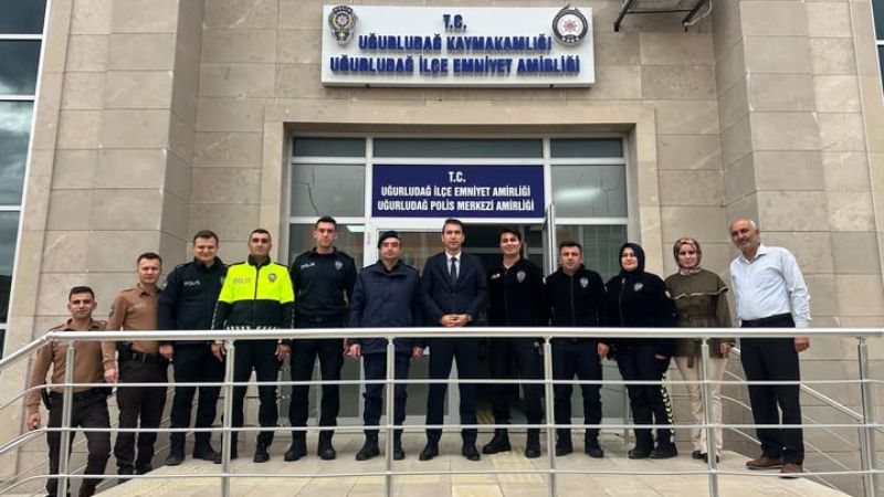 Kaymakam Düzgün ilçe emniyetini ziyaret etti