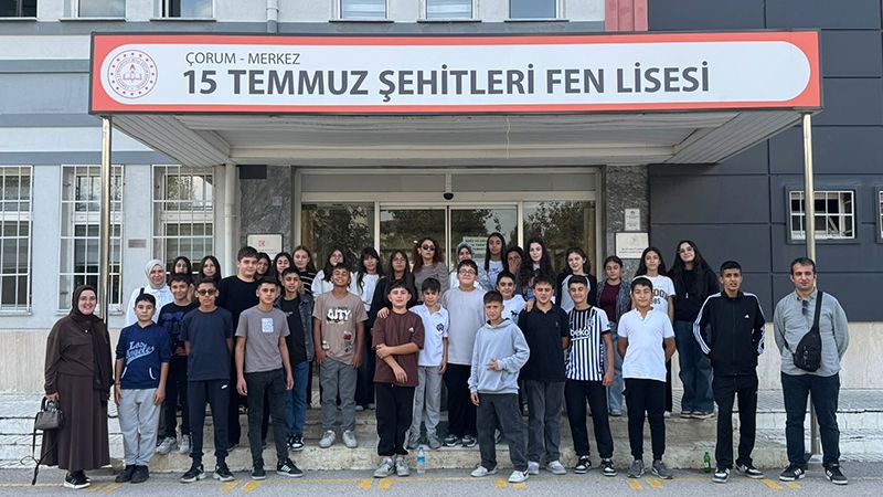 8. sınıf öğrencileri Osmancık ve Çorum’da liseleri gezdi