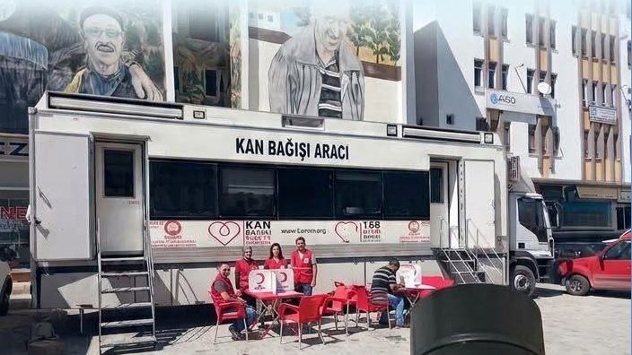 Kan aracı 2 gün boyunca İskilip'te